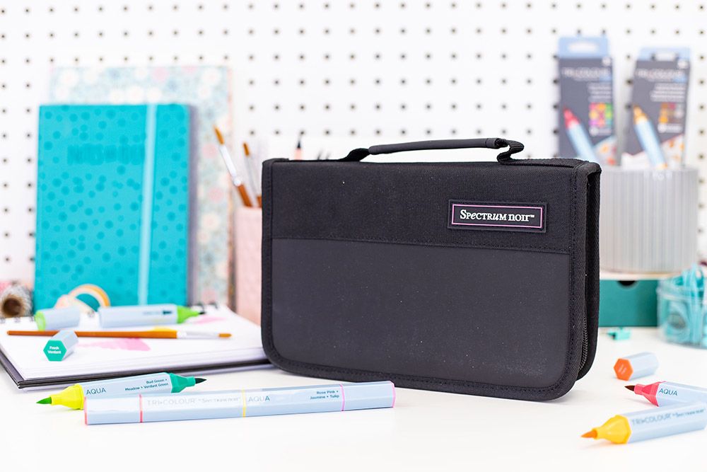 Spectrum Noir Storage Wallet - 12 Marker