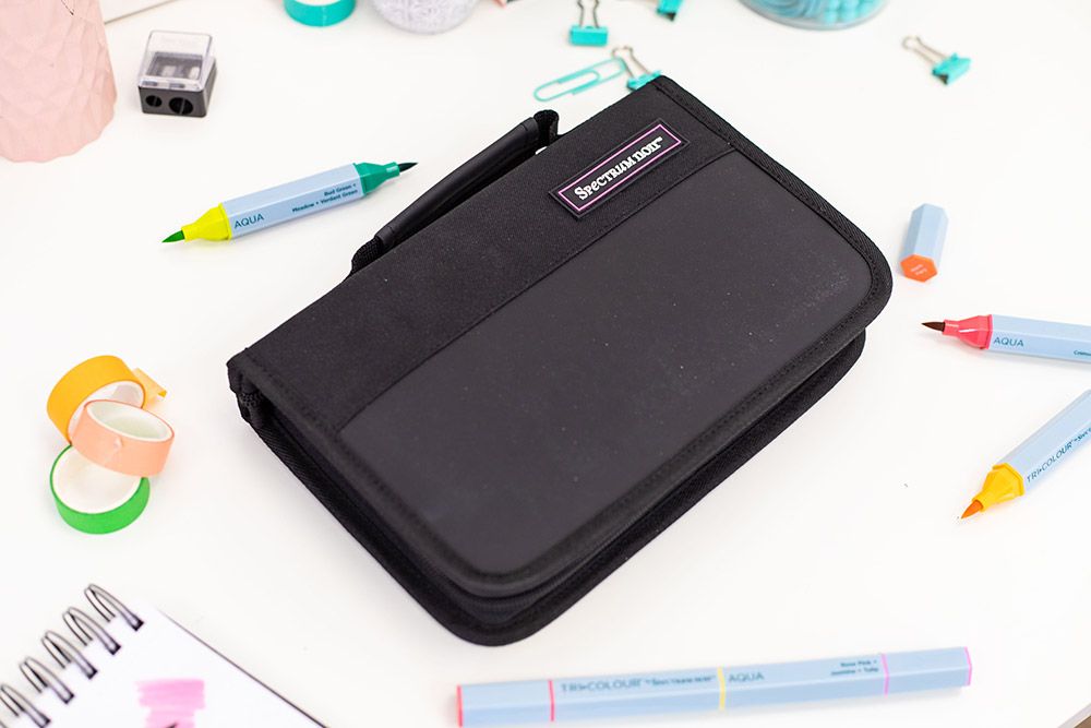 Spectrum Noir Storage Wallet - 12 Marker