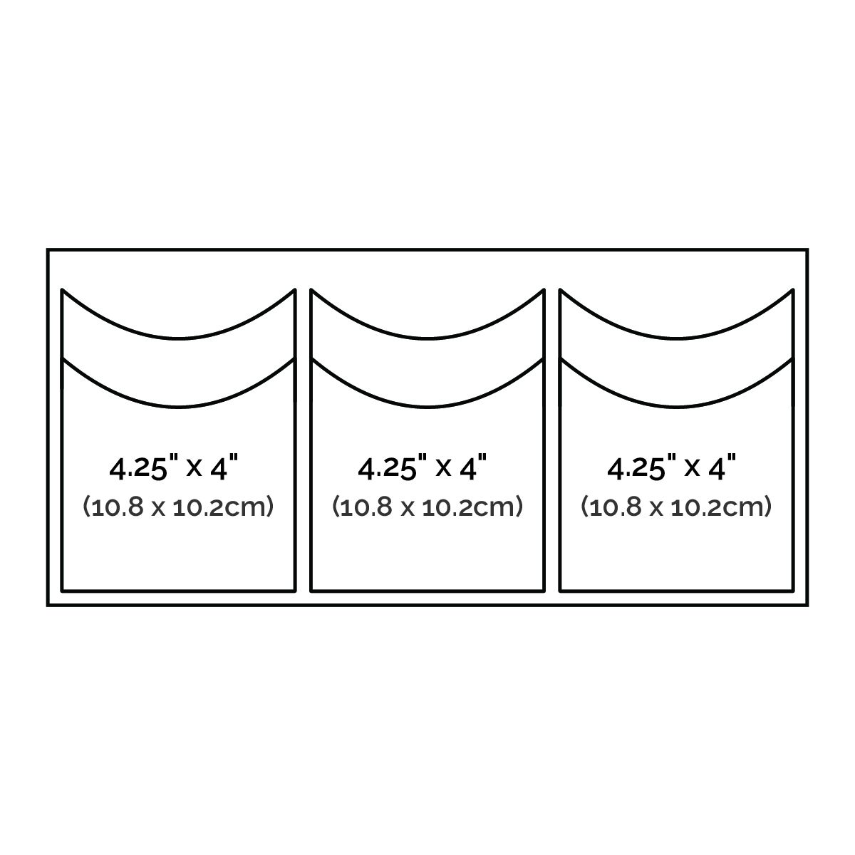 Totally Tiffany - 6 Pocket Storage Cards - 4pk