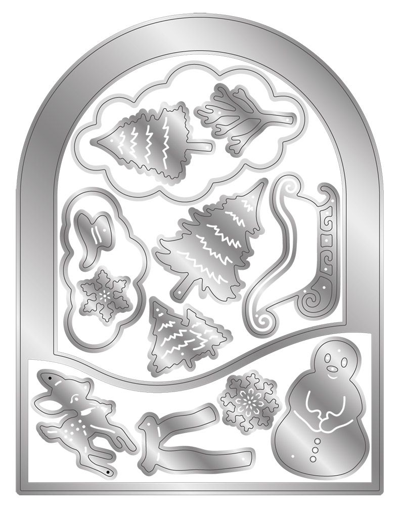 Vintage Snowman Die - Vintage Wonderland
