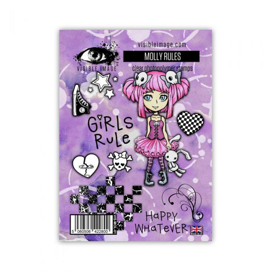 Visible Image Molly Rules Stamp Set