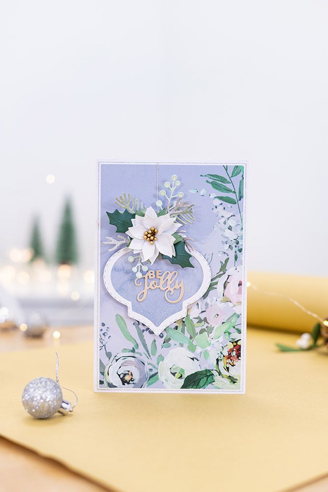 Winter White - Metal Die - Festive Sentiments