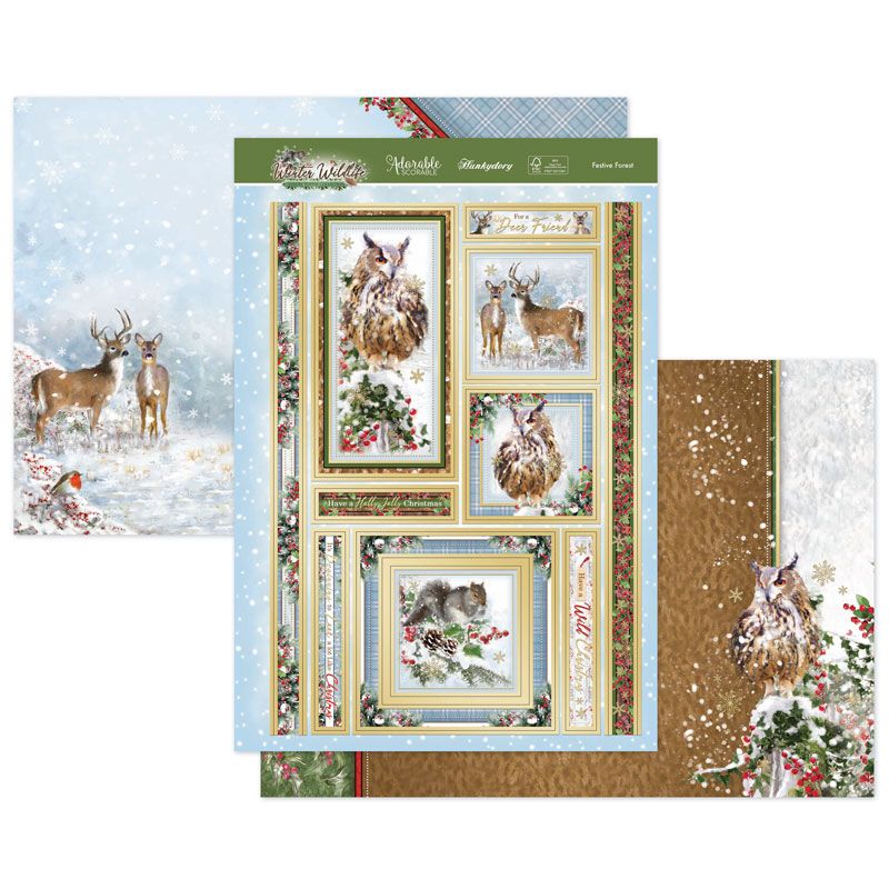 Festive Forest Luxury Topper Set