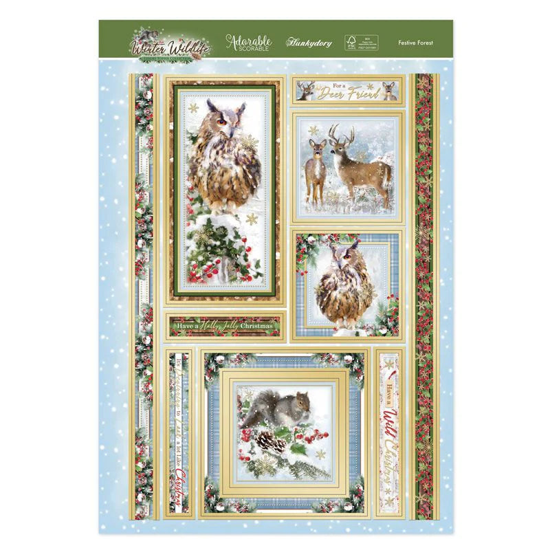 Festive Forest Luxury Topper Set