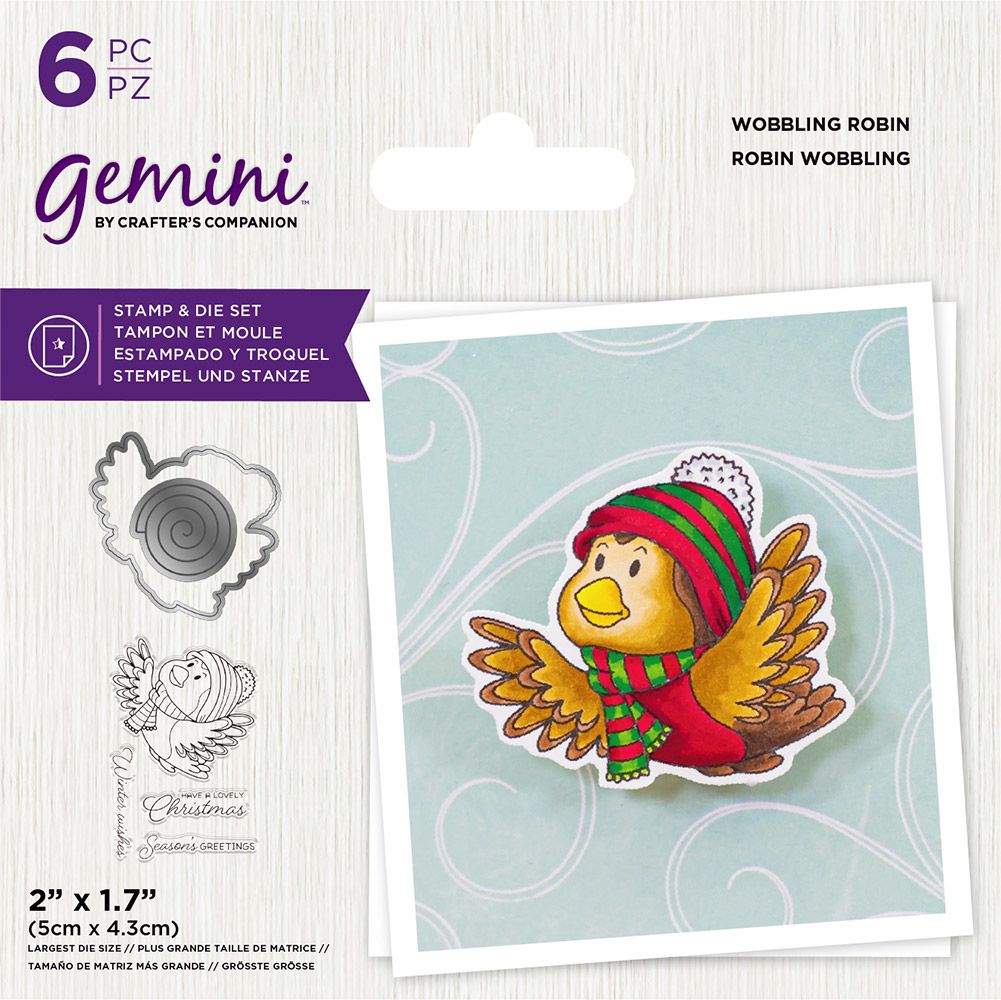 Gemini Stamp & Die - Wobbling Robin