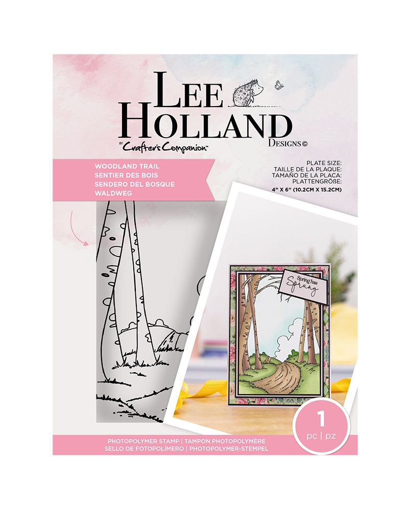 Lee Holland Photopolymer Stamp - Woodland Trail