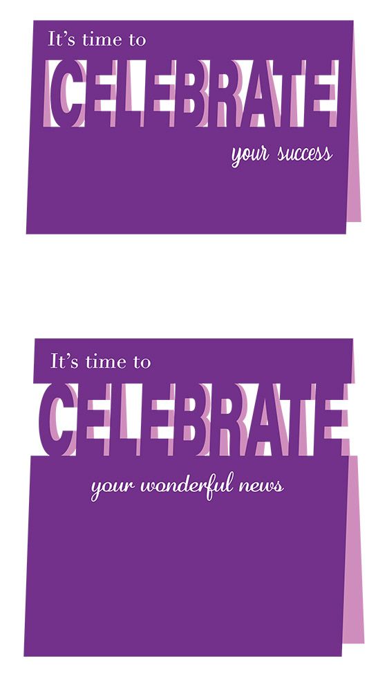 Gemini Word Cut In Stamp & Die - CELEBRATE your success